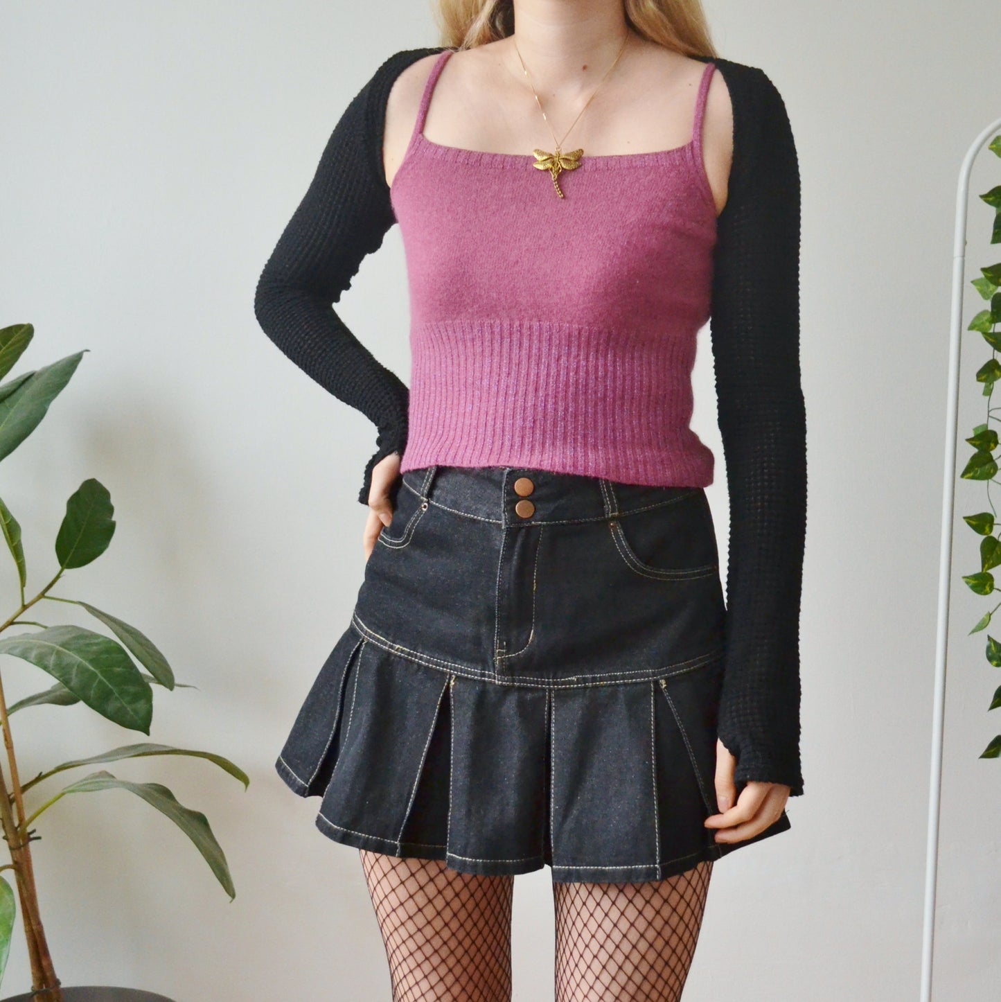 Vintage Knit Cami Top S