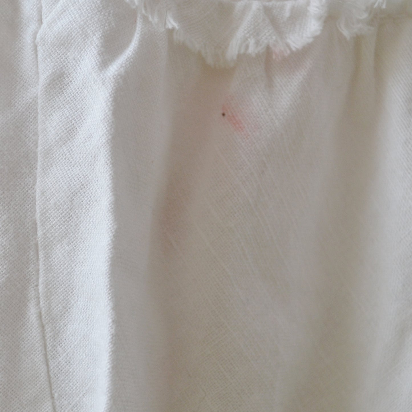 Vintage White Maxi Skirt L