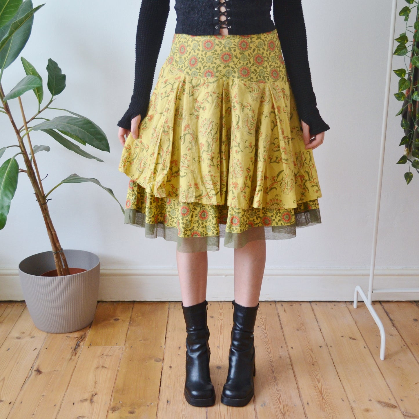 Vintage Boho Skirt M