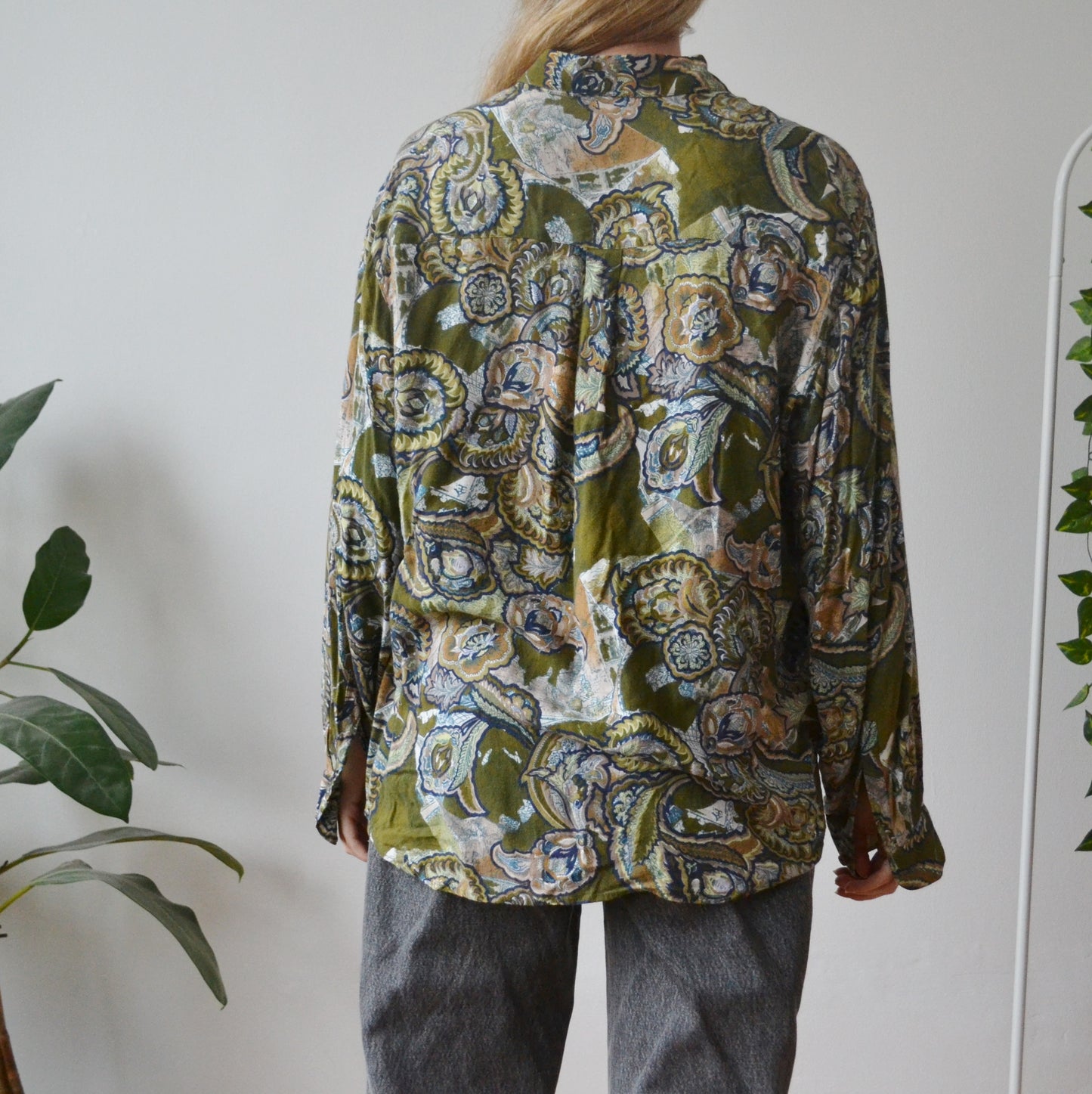 Vintage Paisley Shirt L