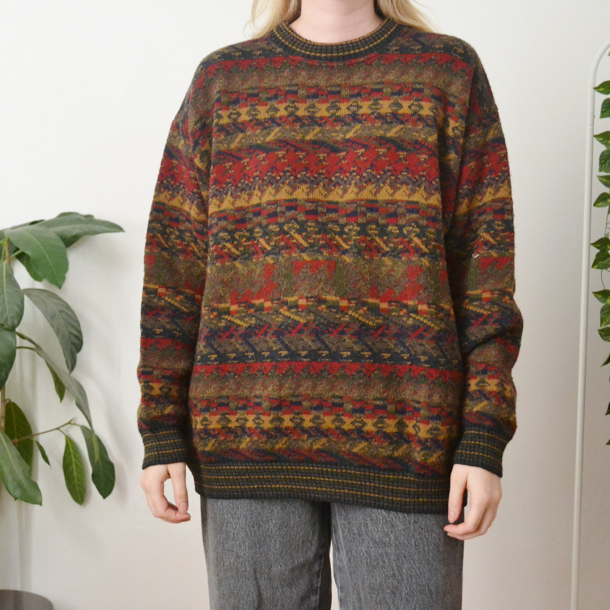 Vintage Autumn Jumper XL
