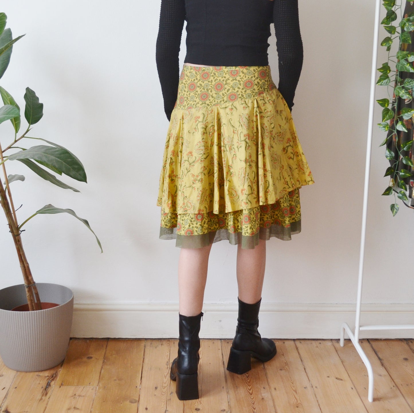 Vintage Boho Skirt M