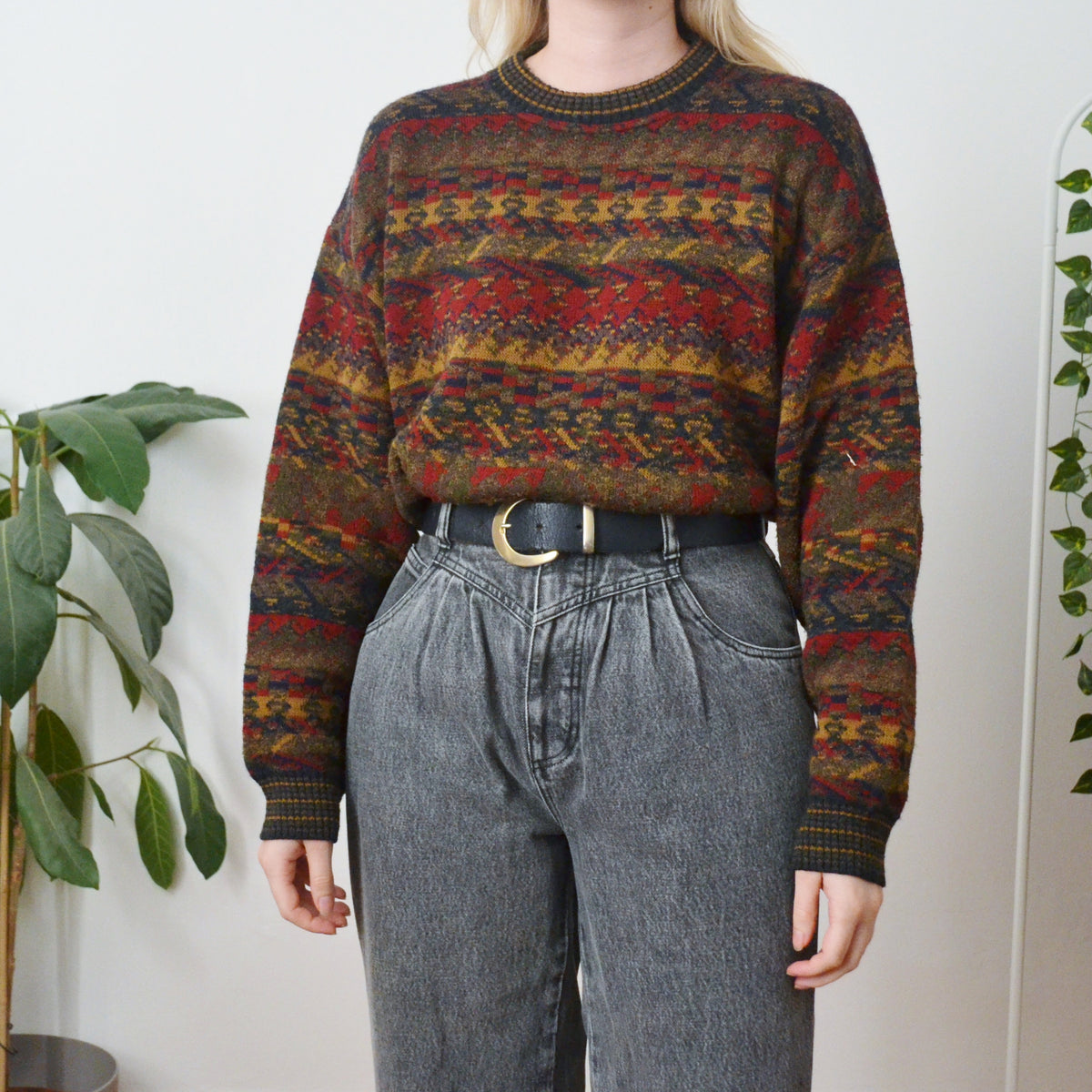 Vintage Autumn Jumper XL
