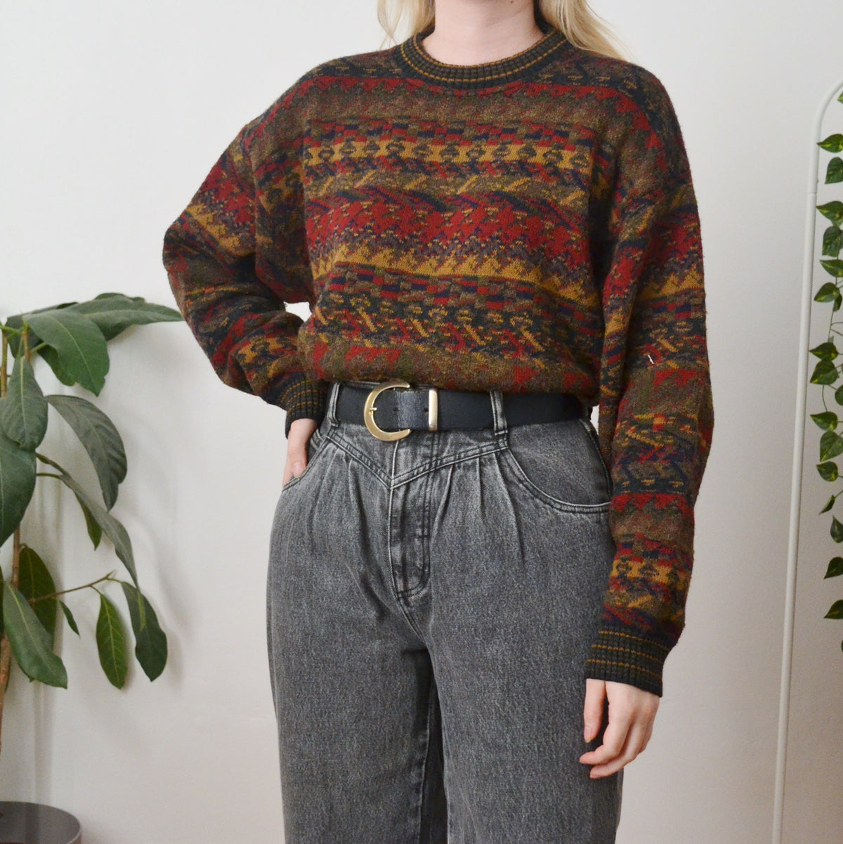 Vintage Autumn Jumper XL
