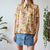 70s blouse M