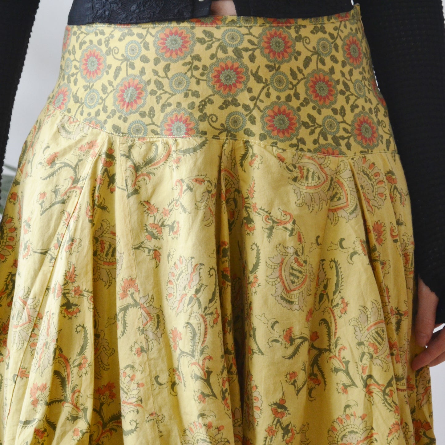 Vintage Boho Skirt M