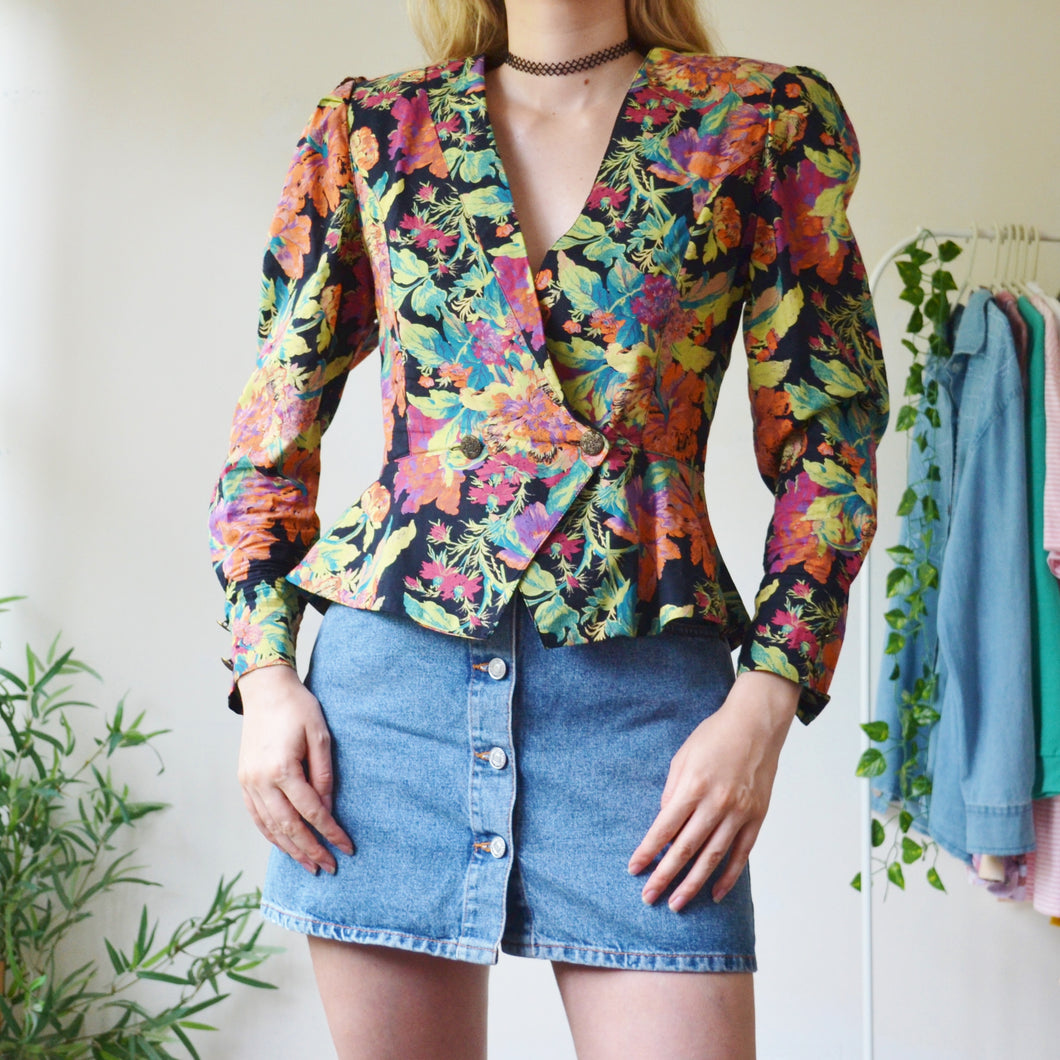 80s blouse S