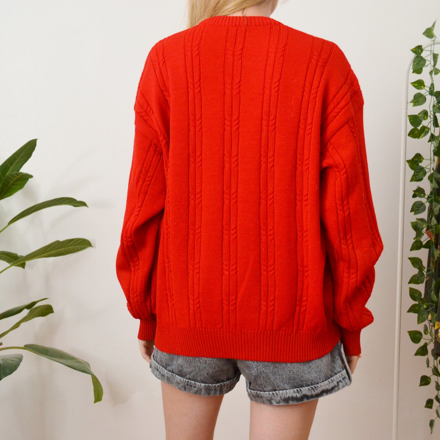 Red jumper L