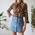 Bow blouse M