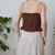 Vintage Y2K Brown Top S