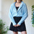 Embroidered cardigan M