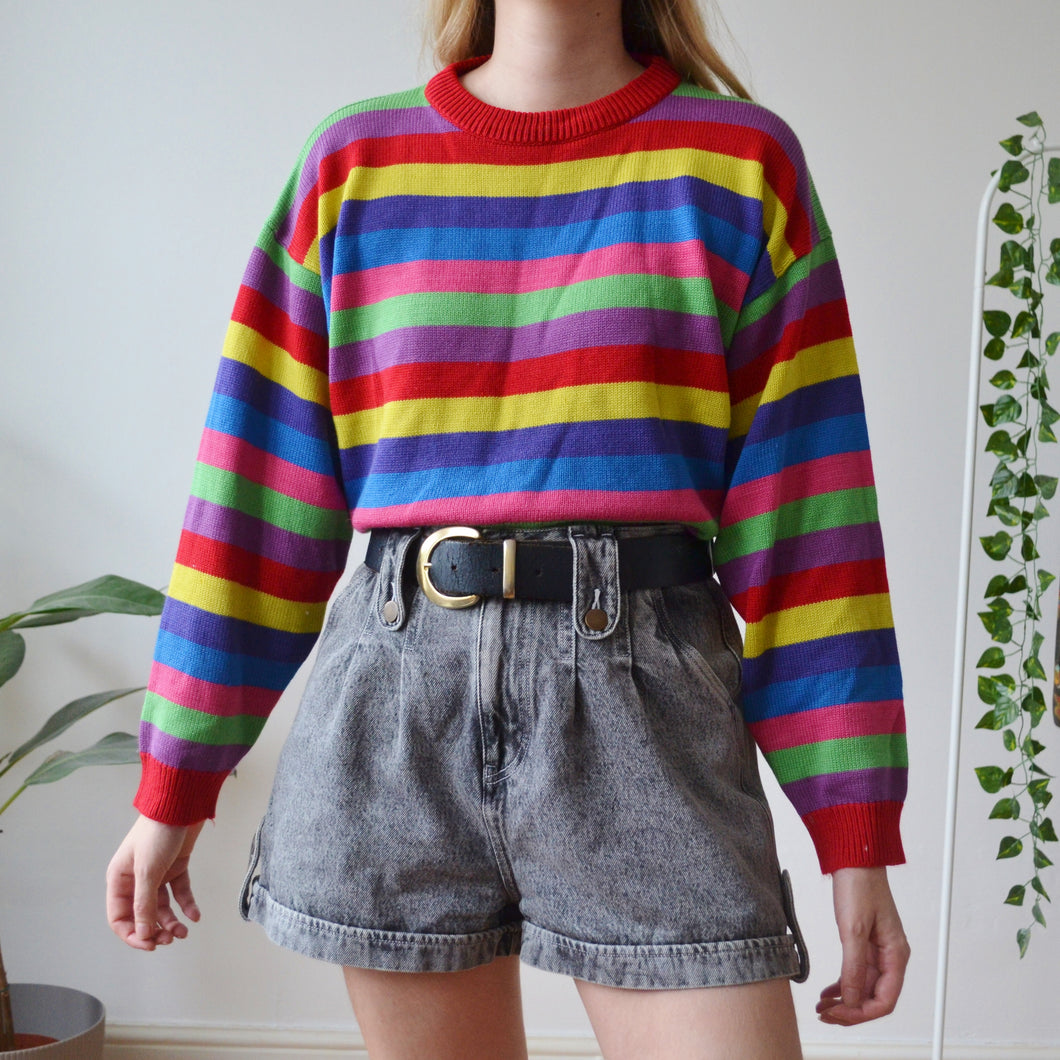 Stripe jumper M