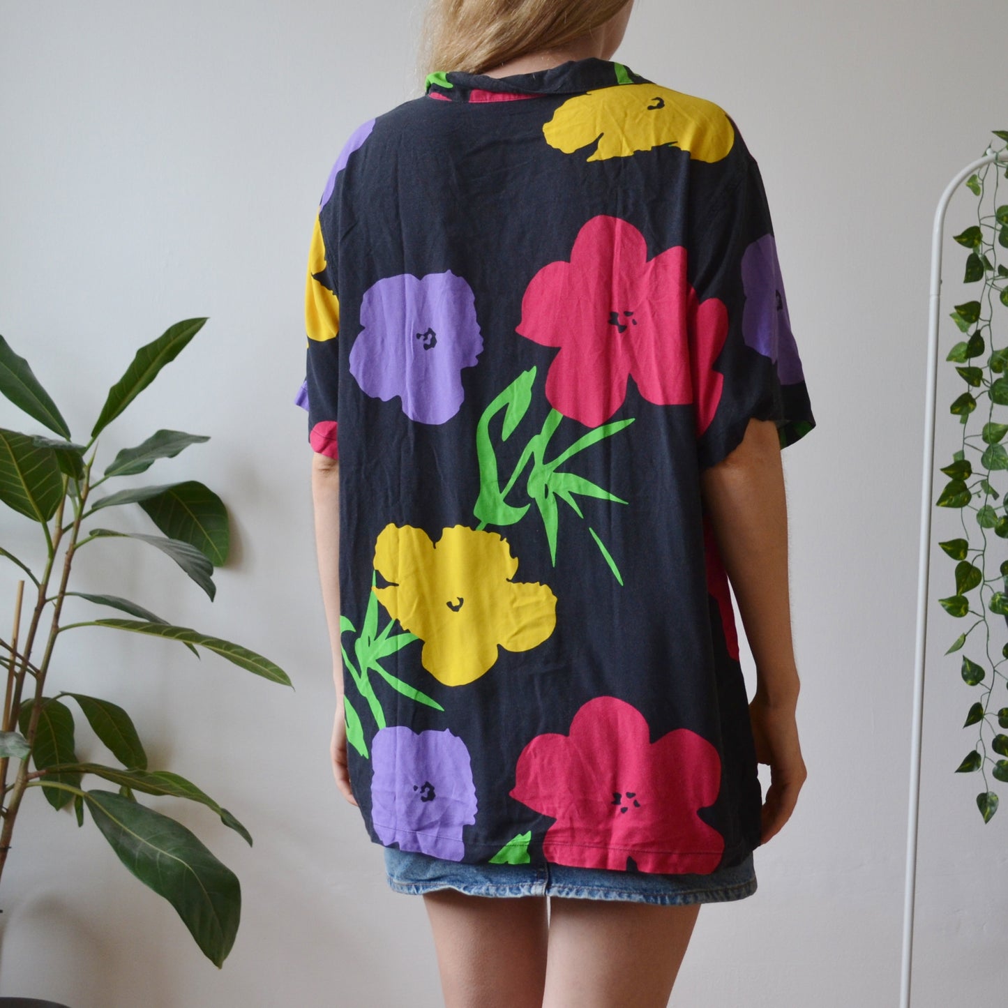 Floral shirt L