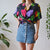 Floral shirt L