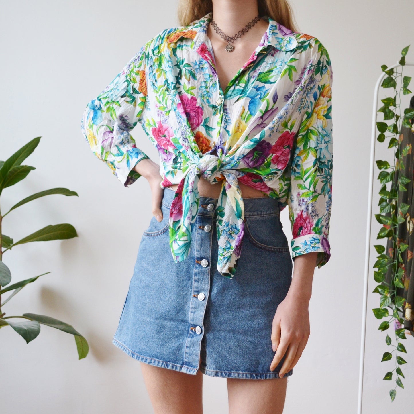 Peony blouse XL
