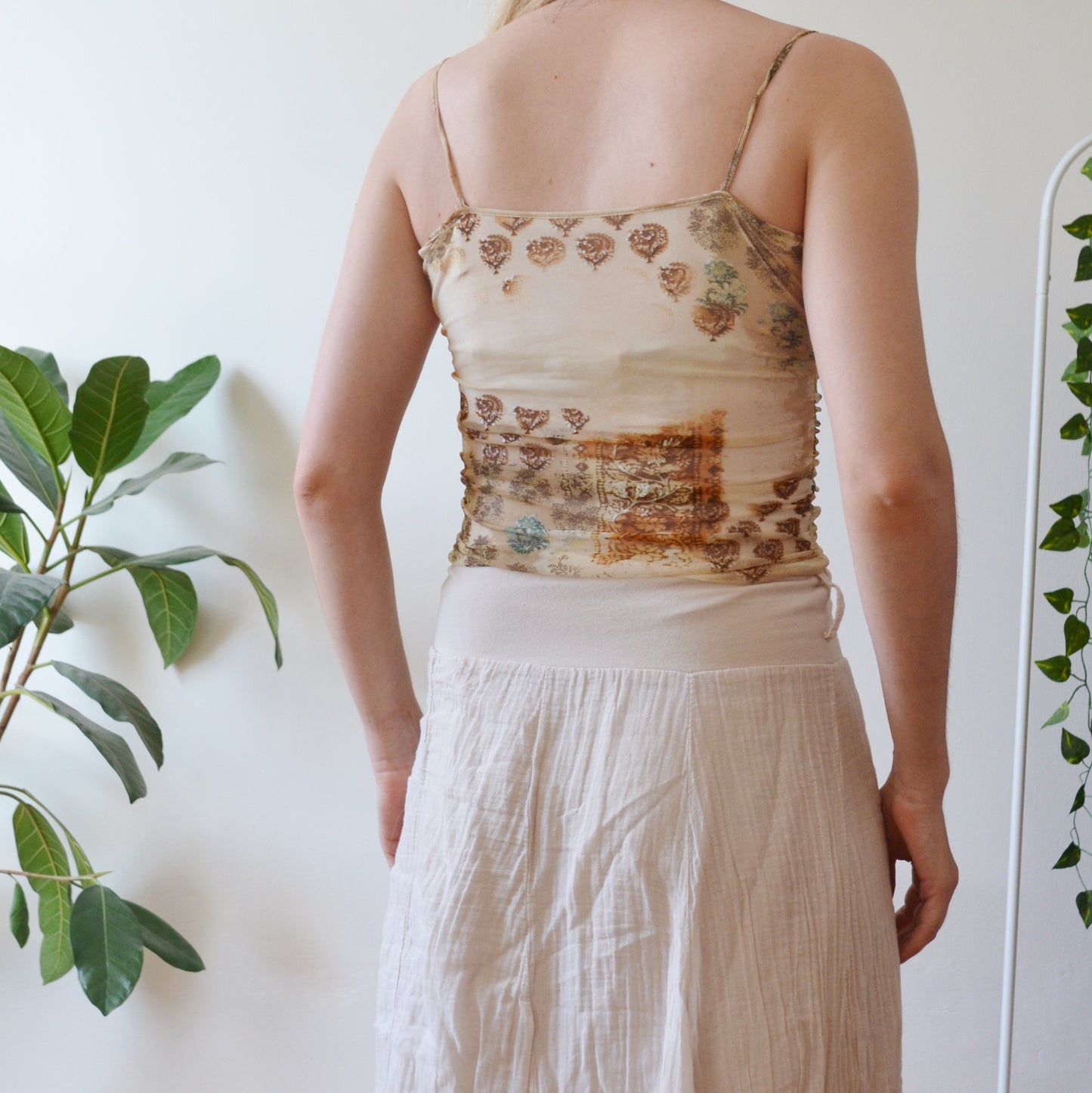 Vintage Boho Cami Top S