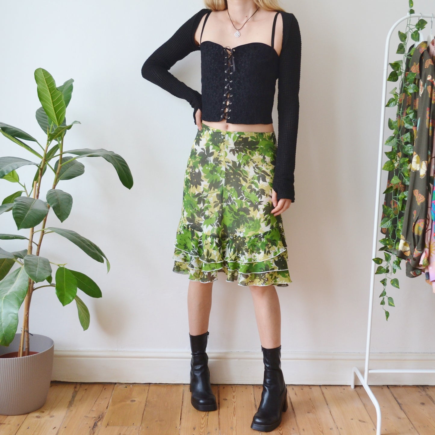 Leaf skirt M