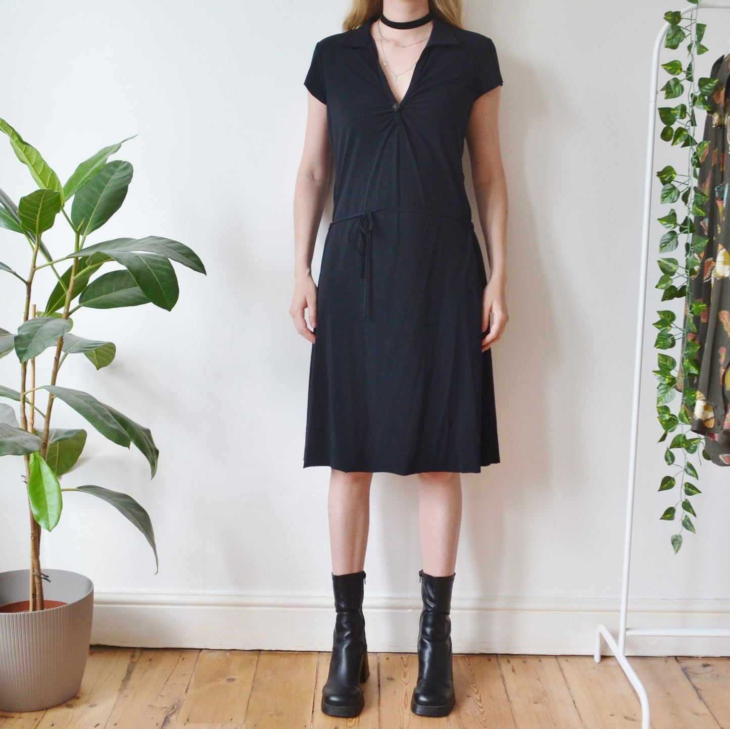 Black dress uk 14