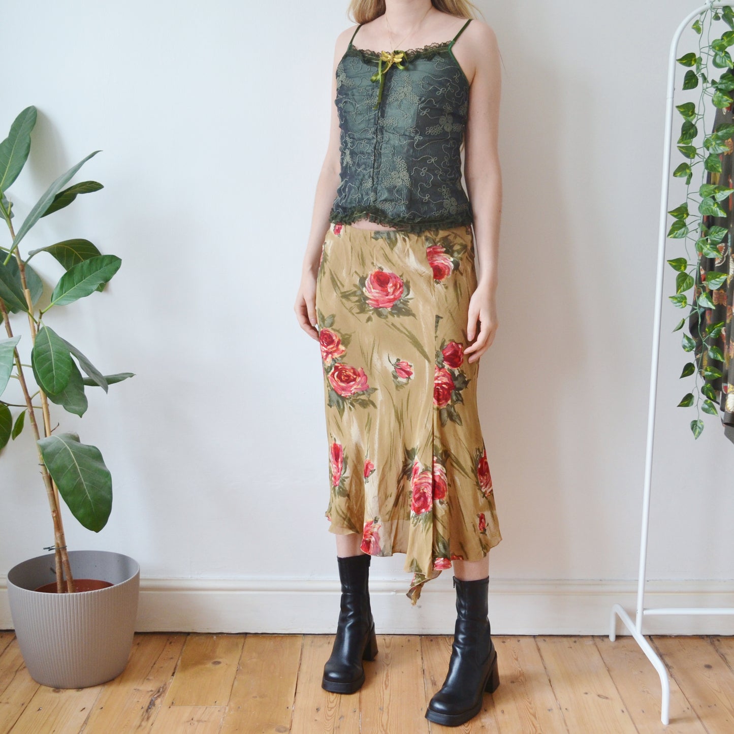 Vintage Rose Skirt S