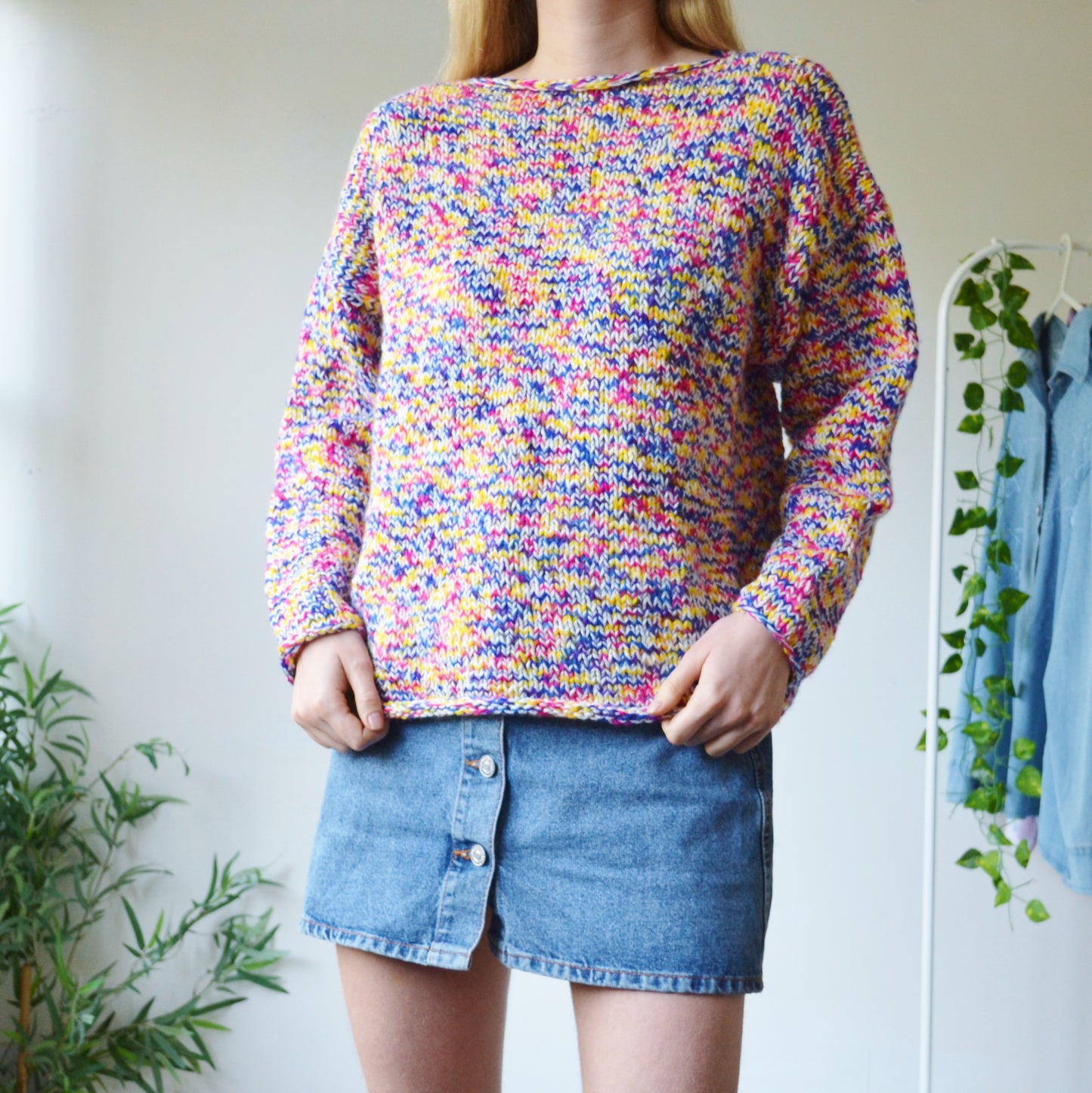 Colourful jumper M