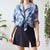 Floral blouse XL