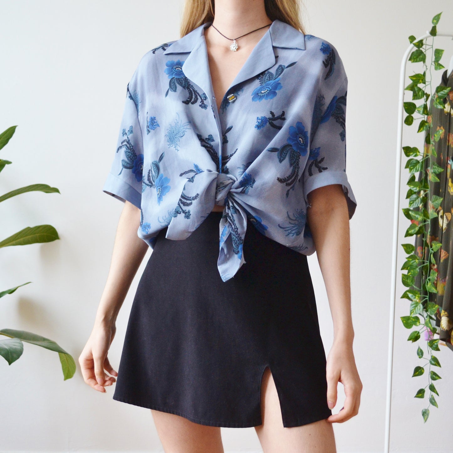 Floral blouse XL
