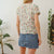 Floral blouse M