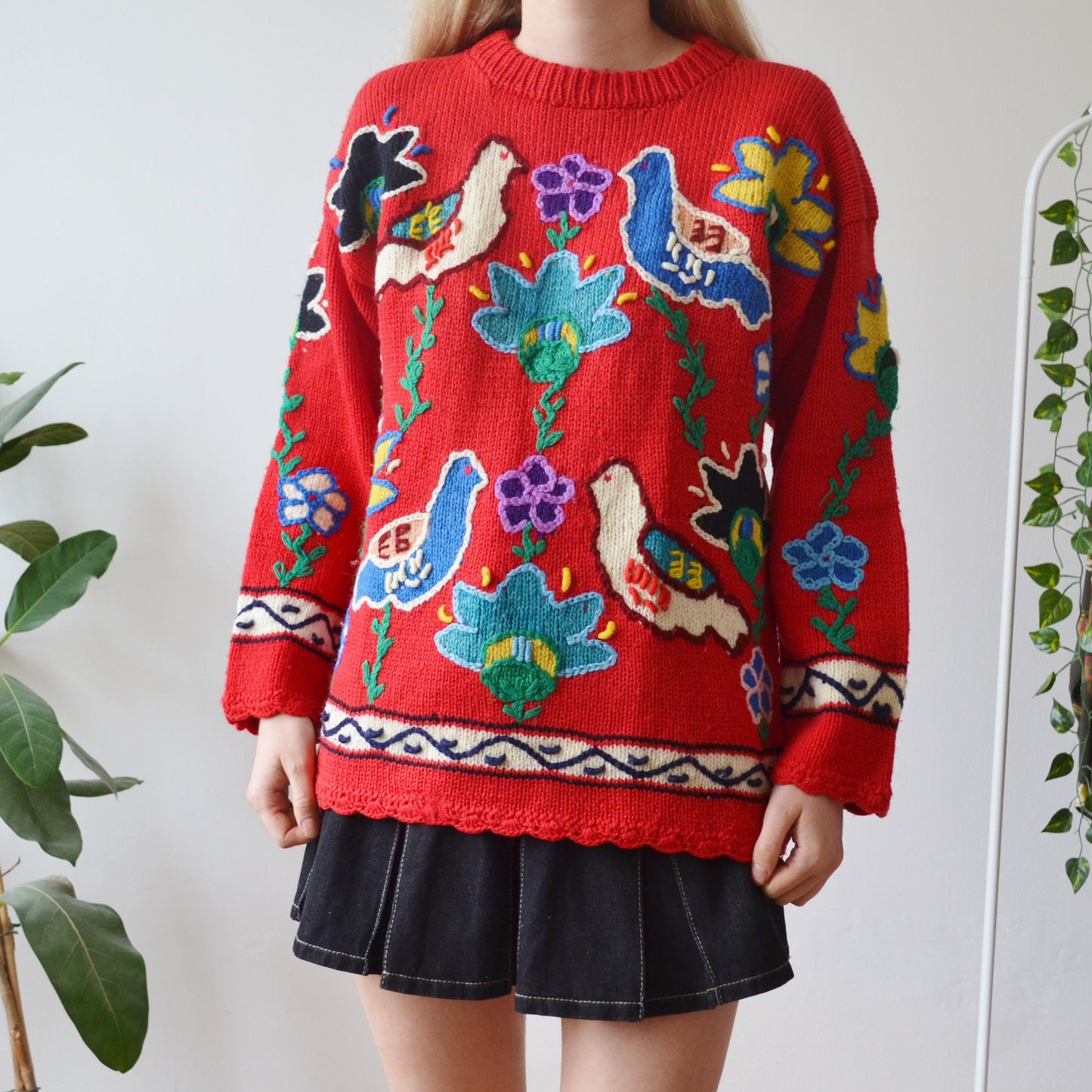 Vintage Bird Jumper L