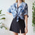 Floral blouse XL