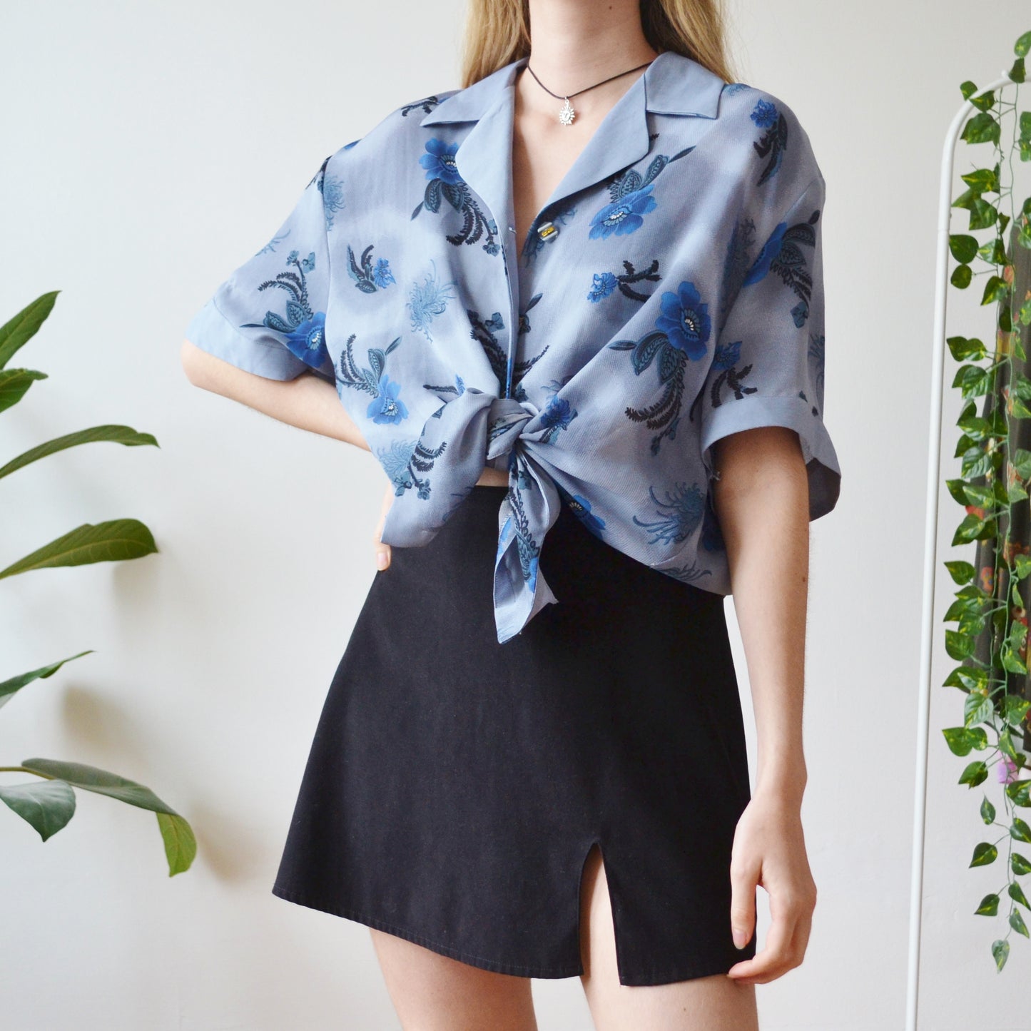 Floral blouse XL