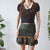 Vintage Brown Tie Up Top S