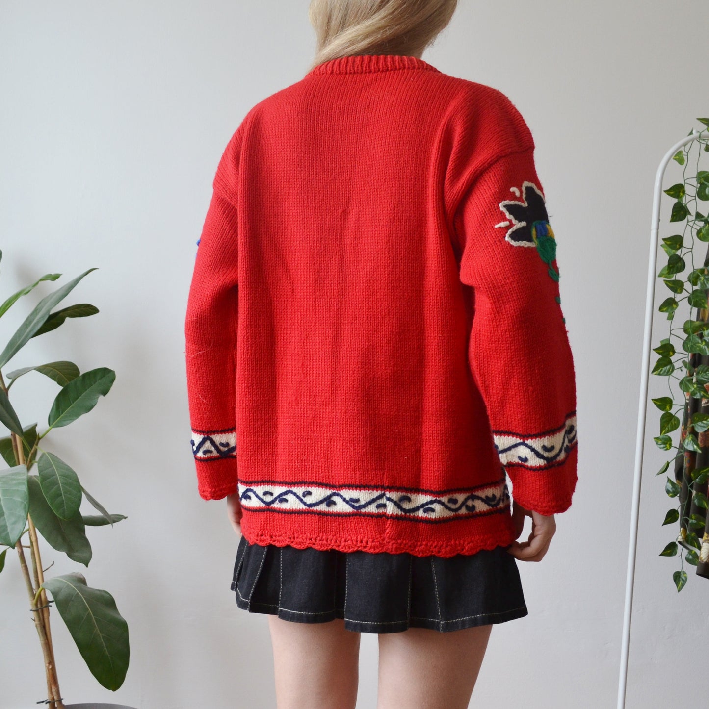 Vintage Bird Jumper L