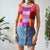 Patchwork vest M