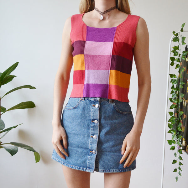 Patchwork vest M