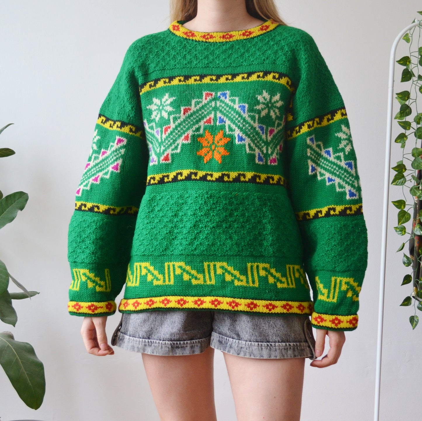 Vintage Peruvian Jumper L