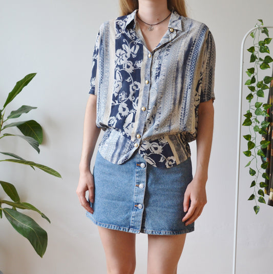 Ornate blouse L