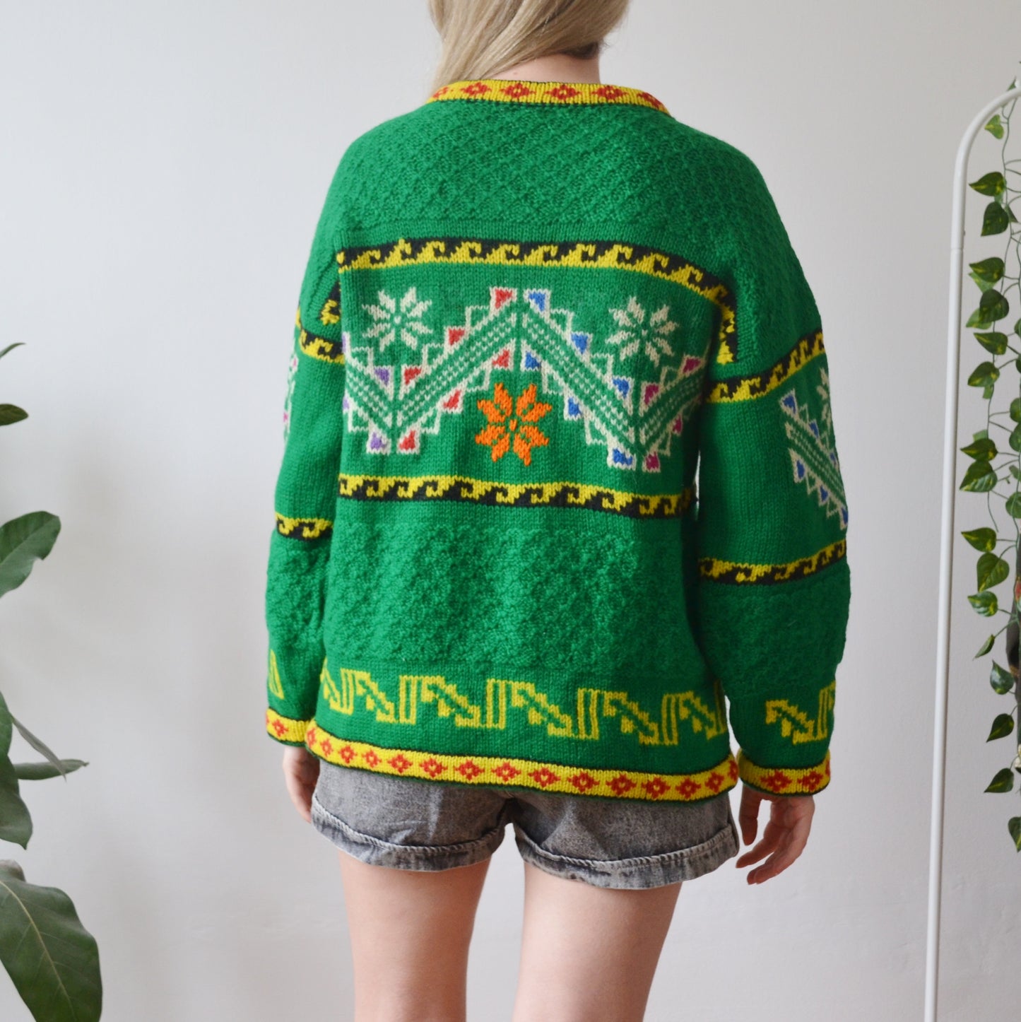Vintage Peruvian Jumper L