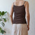 Vintage Layered Cami Top M