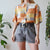 Floral shirt XL