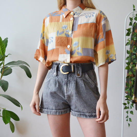 Floral shirt XL