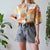 Floral shirt XL