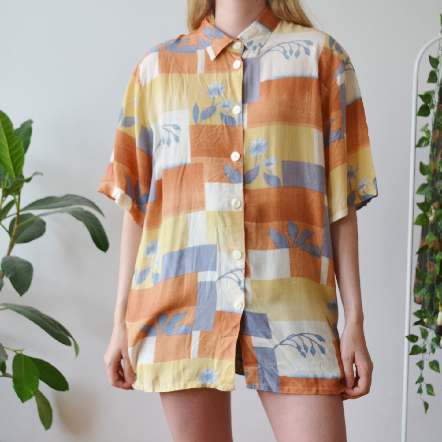 Floral shirt XL