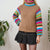 Vintage Chunky Knit Roll Neck S