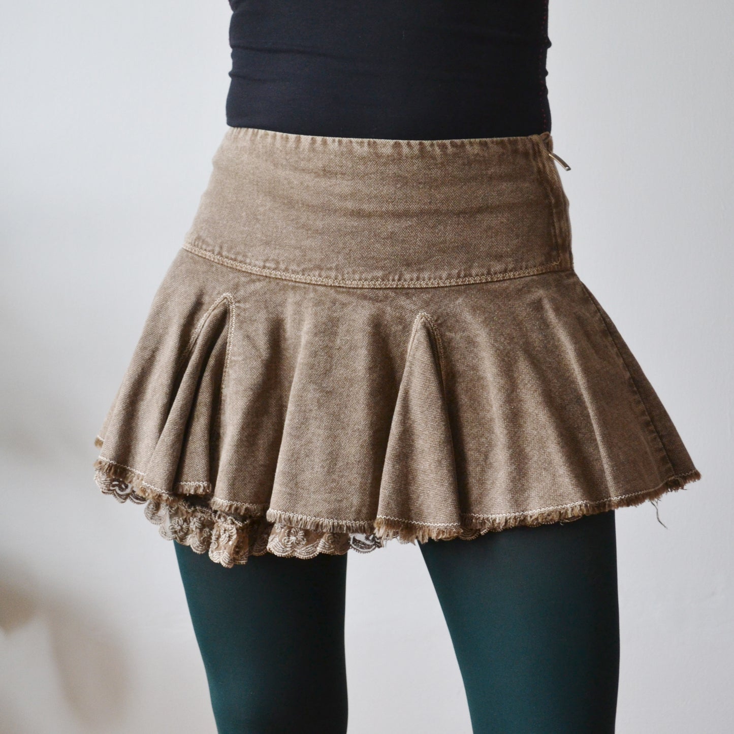 Stone mini skirt uk 6