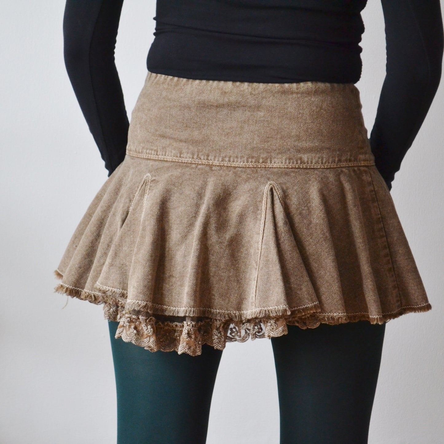 Stone mini skirt uk 6