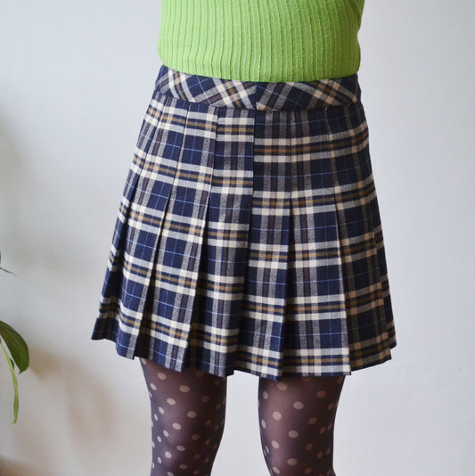 Plaid skirt uk 10