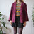 Plum cord jacket L
