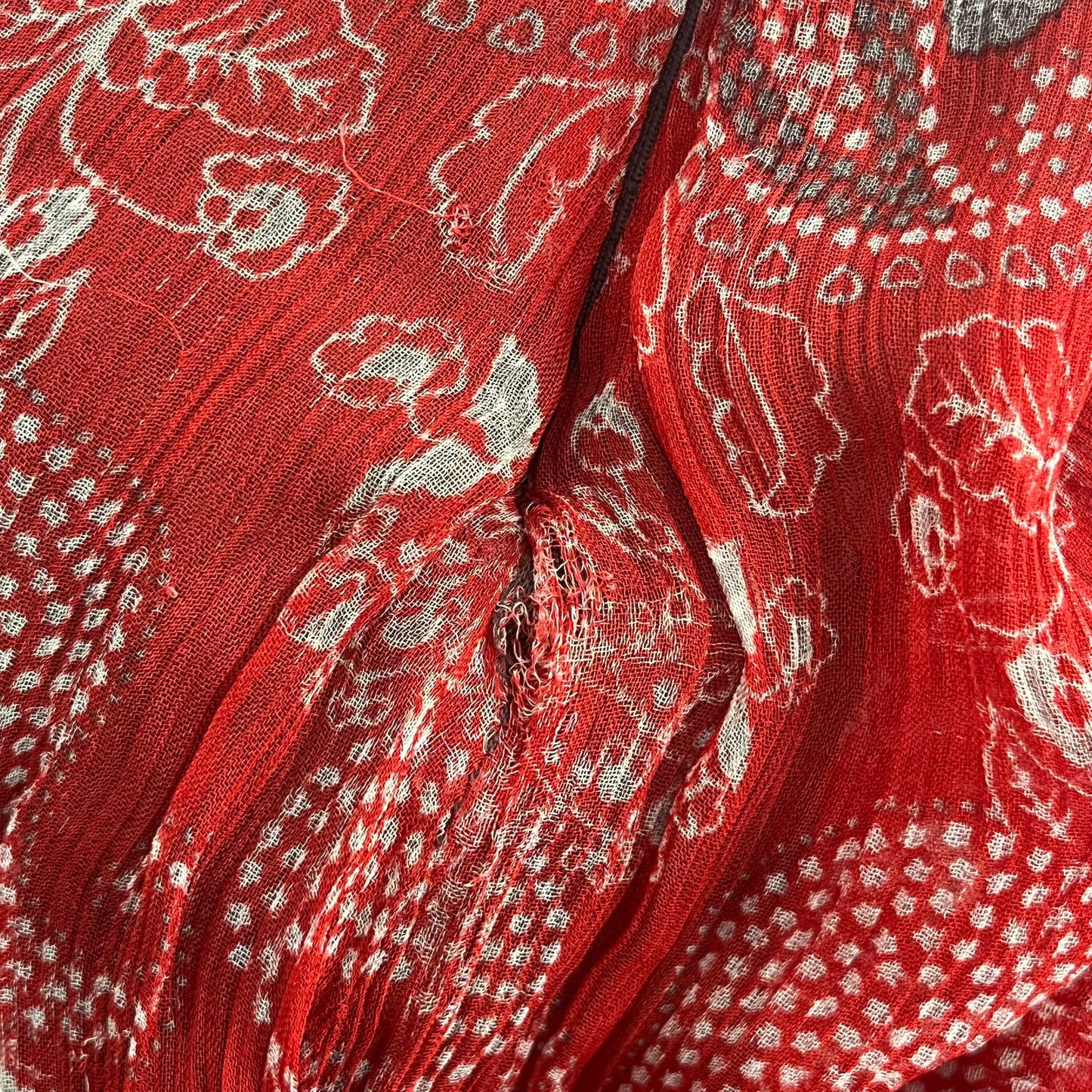 Red skirt S