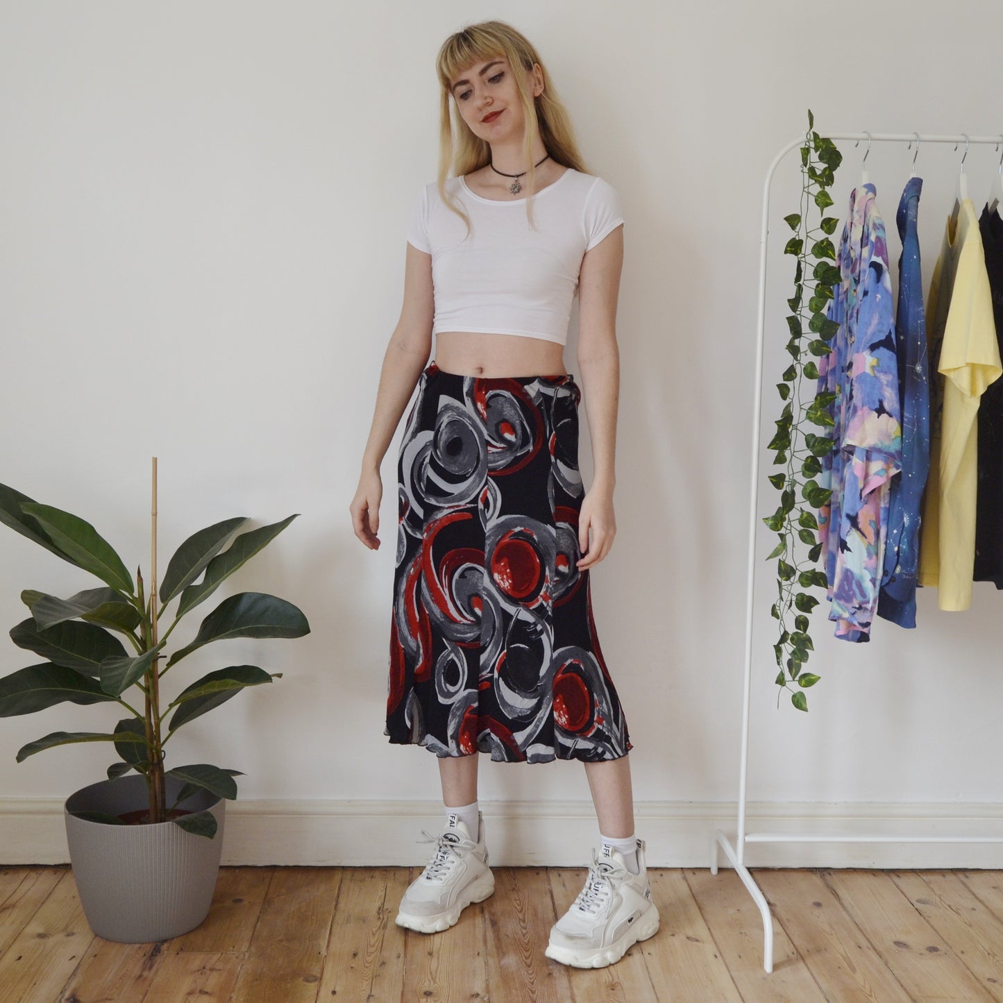 Swirl skirt M