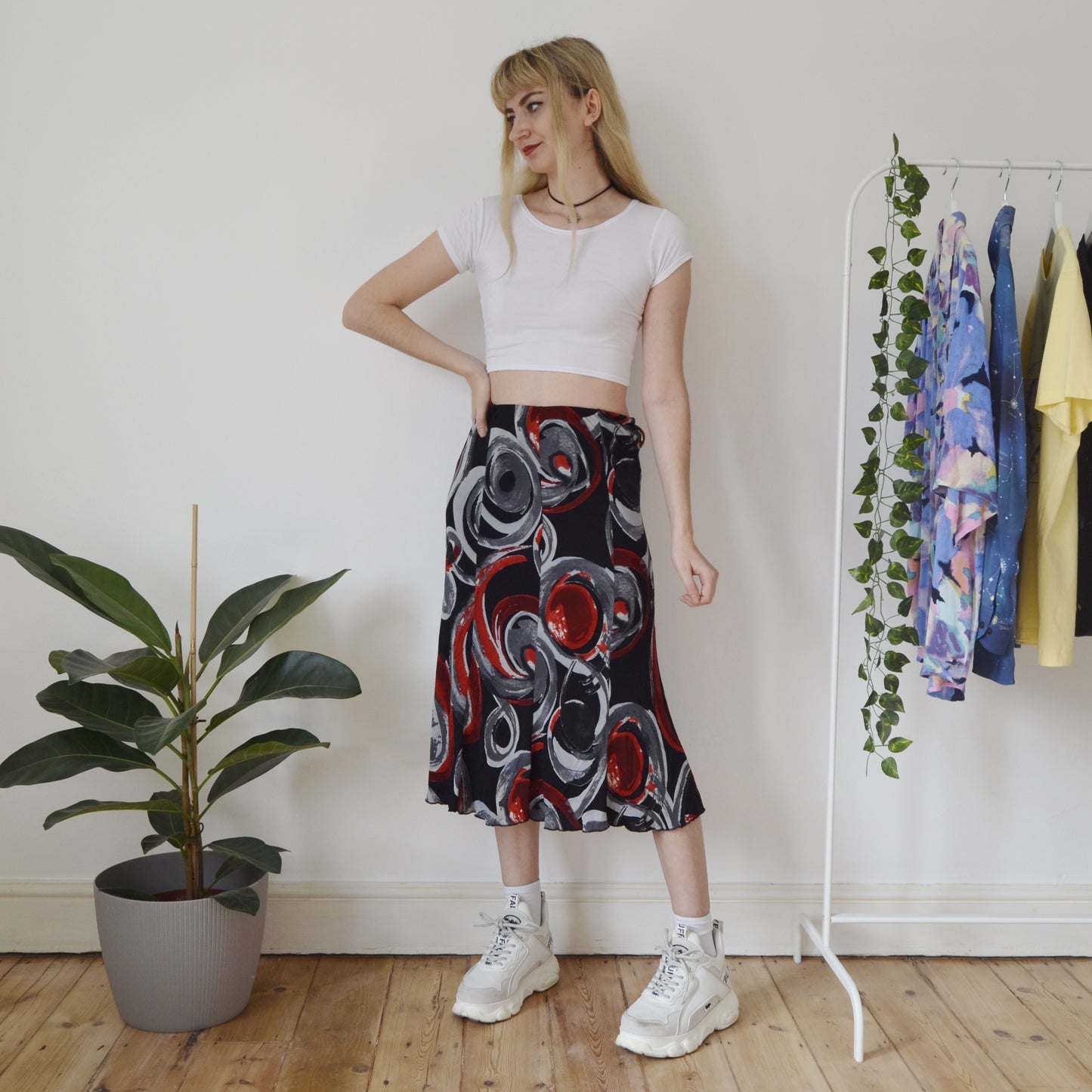 Swirl skirt M